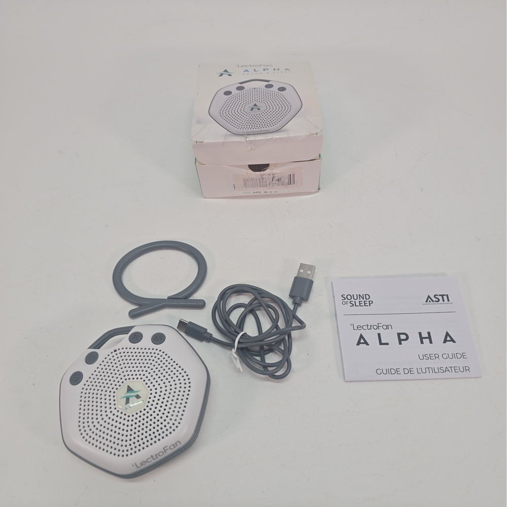 LectroFan Alpha Non-Looping Sleep Sound Machine Sleeping for Babies Toddlers
